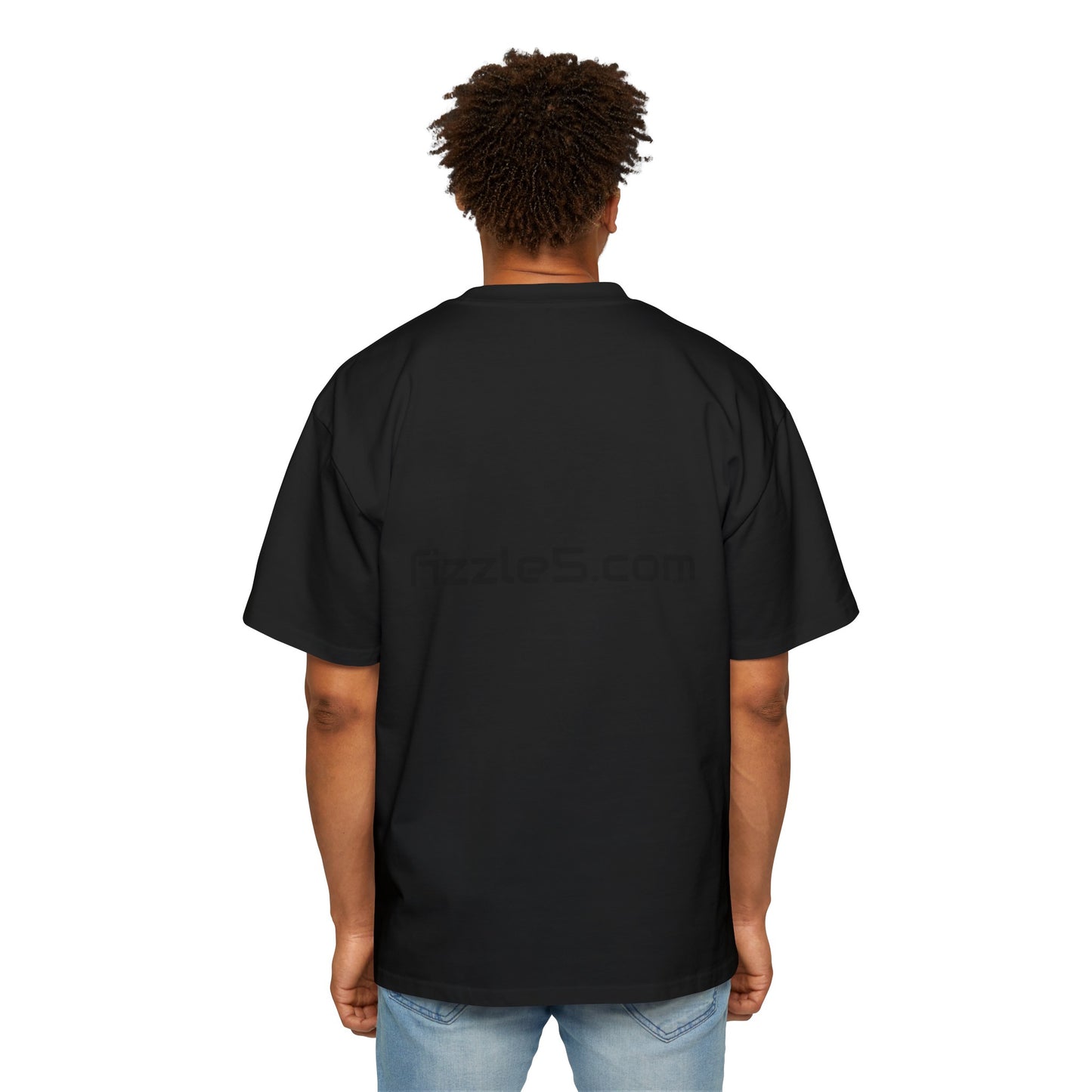 Men's Heavy Oversized Tee - fizzle