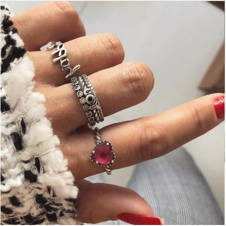 Diamond set ring jewelry - fizzle