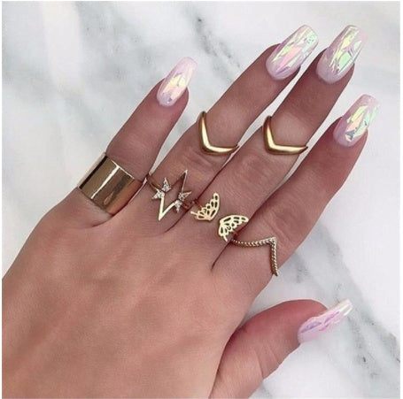 Diamond set ring jewelry - fizzle