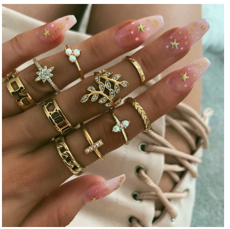 Diamond set ring jewelry - fizzle