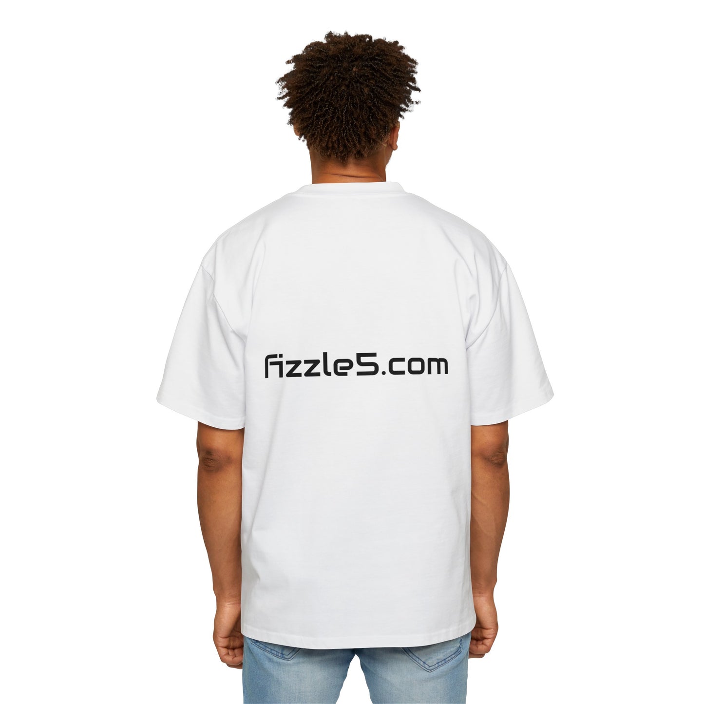 Men's Heavy Oversized Tee - fizzle