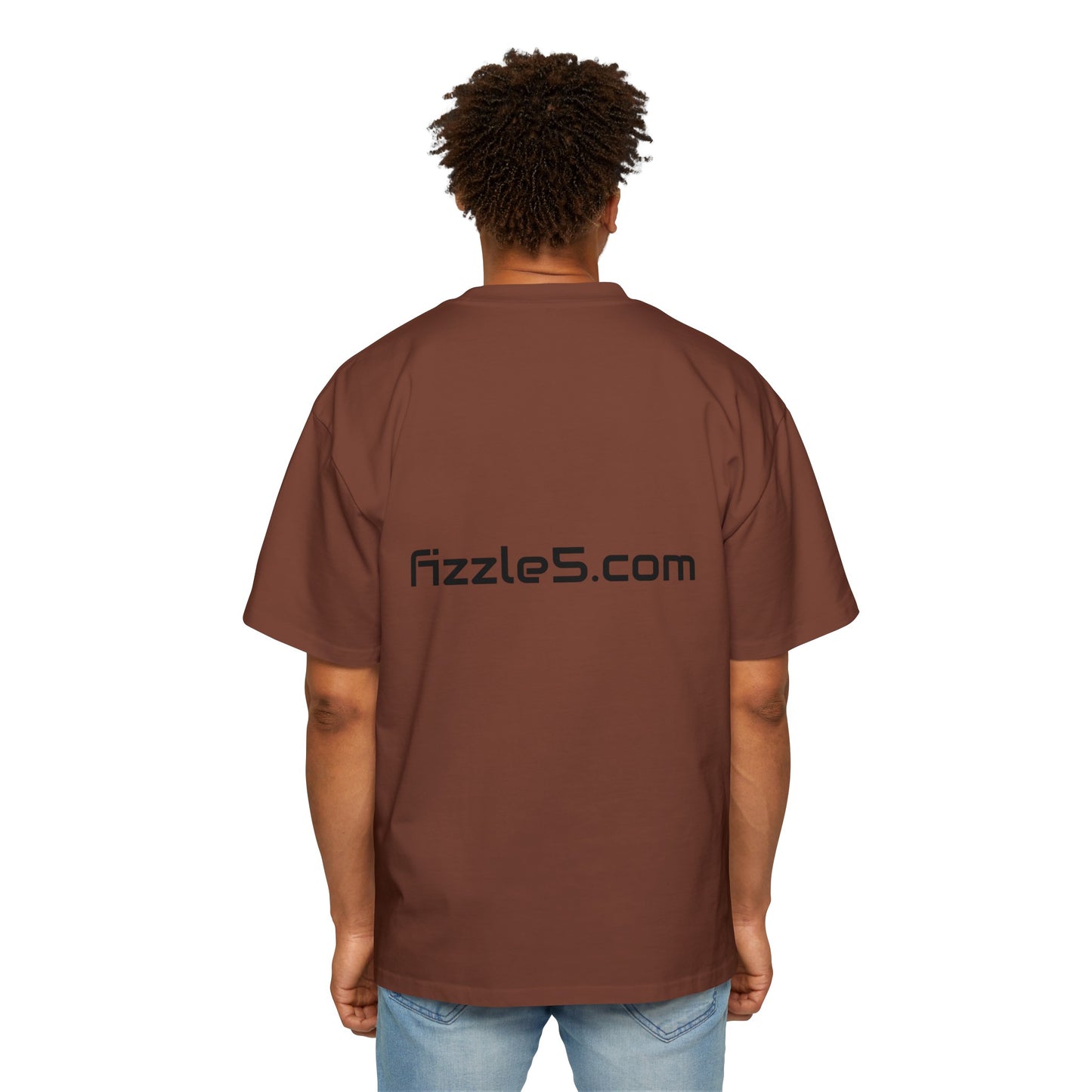 Men's Heavy Oversized Tee - fizzle