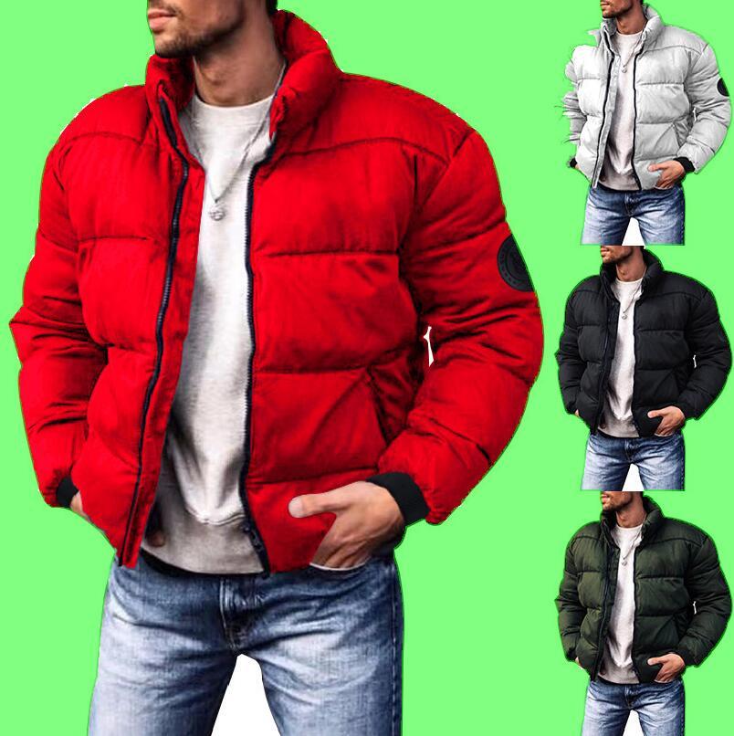 Coat Stand-up Collar Downcotton-padded Jacket Thickened Men's Cotton Jacket - fizzle