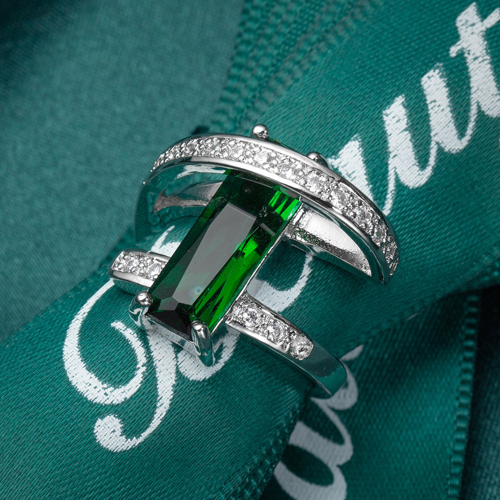 Fashion female zircon jewelry - fizzle