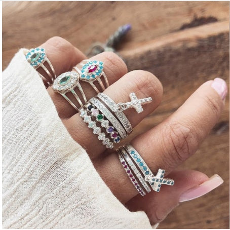 Diamond set ring jewelry - fizzle