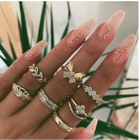 Diamond set ring jewelry - fizzle