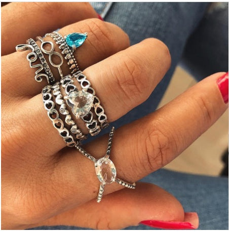 Diamond set ring jewelry - fizzle