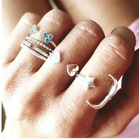 Diamond set ring jewelry - fizzle