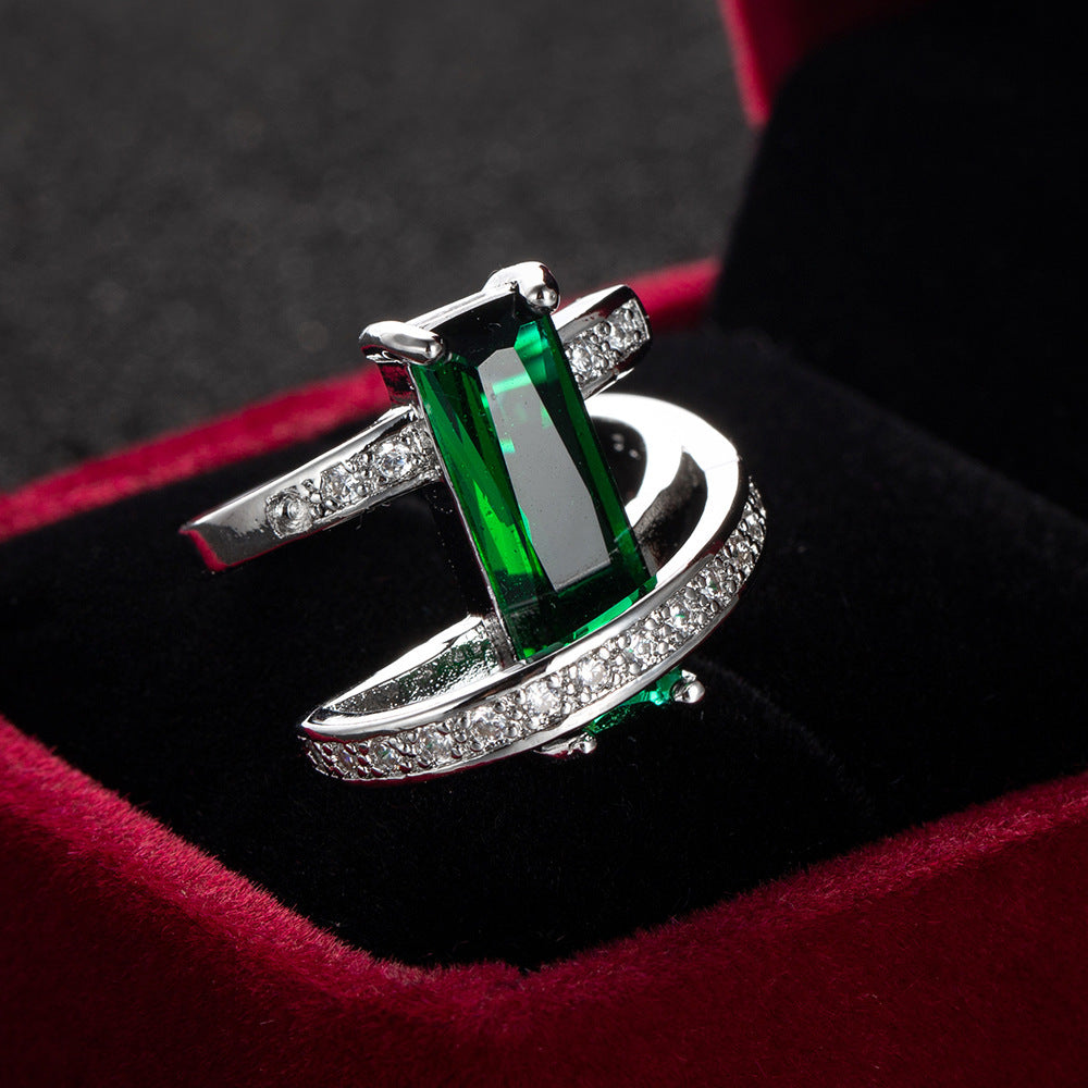 Fashion female zircon jewelry - fizzle