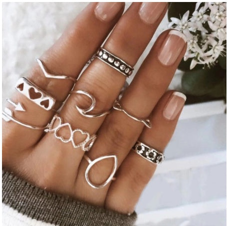 Diamond set ring jewelry - fizzle