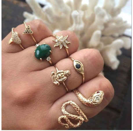 Diamond set ring jewelry - fizzle