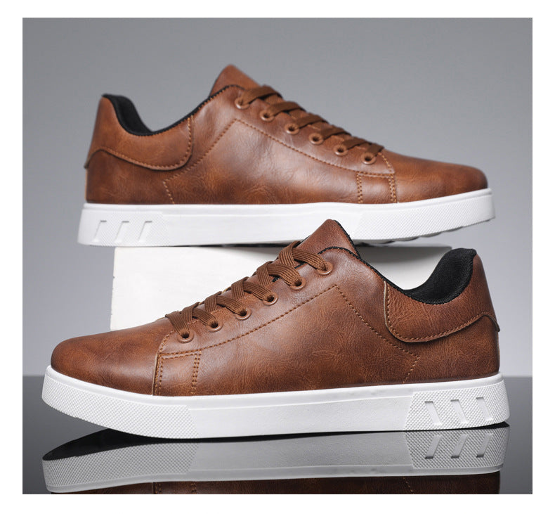 Lace-up Flat Shoes Men's Fashion Casual Shoes - fizzle