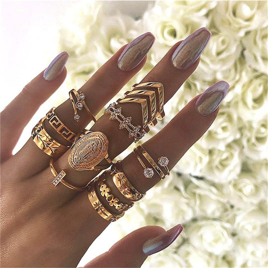 Diamond set ring jewelry - fizzle