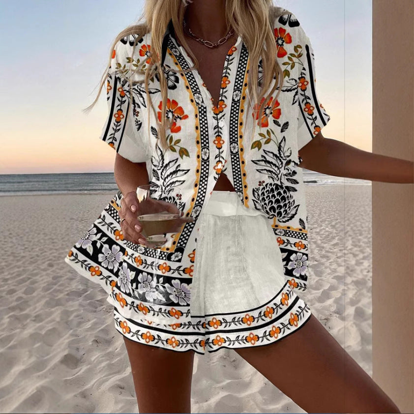Top Women's Suit Two-piece Set - fizzle