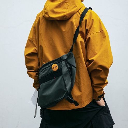 Hooded Jacket Men's Loose Three-dimensional Pocket Functional Windproof Jacket Casual Clothing - fizzle