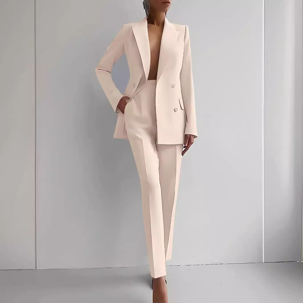 Casual Suits Fashion Long Sleeve Single-breasted Women's Business Suits - fizzle