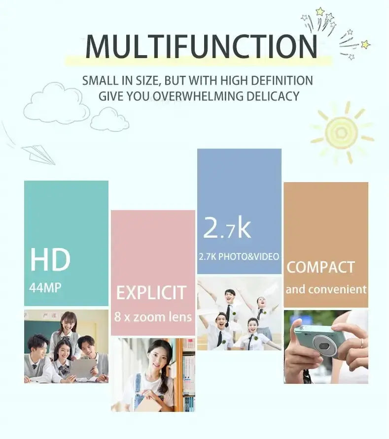 Digital Camera Autofocus for Kid - fizzle