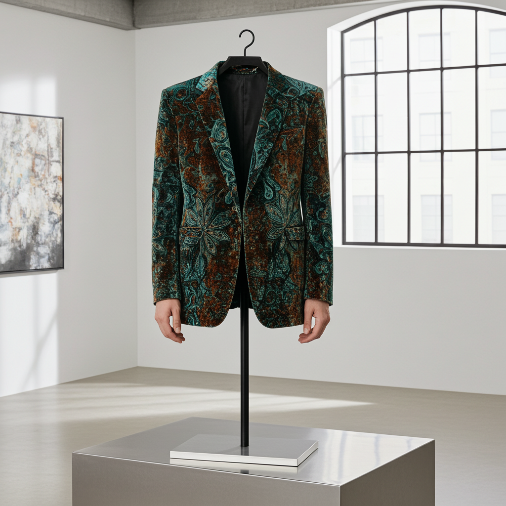, New Autumn And Winter Women's Clothing, New Printed Fashion Casual Commuting Suit Jacket With Lining