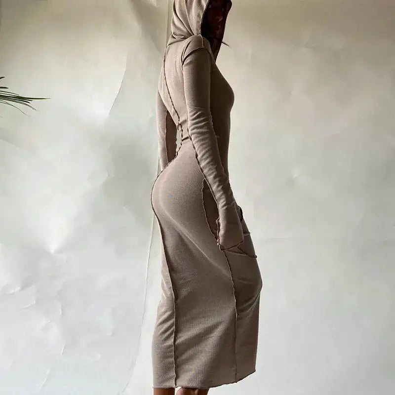 Hoodie Dress - fizzle