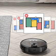 Geek Smart L8 Robot Vacuum Cleaner And Mop, LDS Navigation, Wi-Fi Connected APP, Selective Room Cleaning,MAX 2700 PA Suction, Ideal For Pets And Larger Home. - fizzle