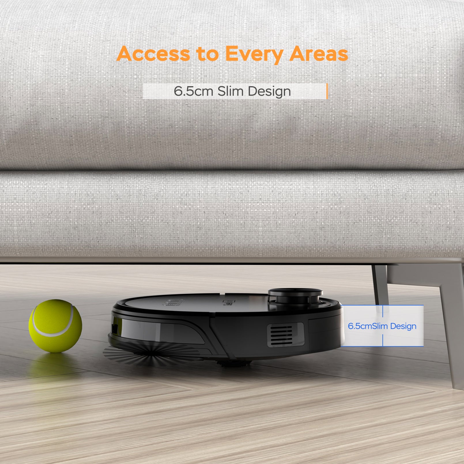 Geek Smart L8 Robot Vacuum Cleaner And Mop, LDS Navigation, Wi-Fi Connected APP, Selective Room Cleaning,MAX 2700 PA Suction, Ideal For Pets And Larger Home. - fizzle