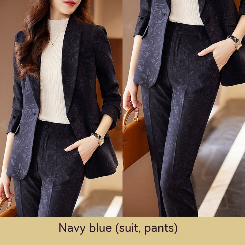 Suit Female Business Wear Host Formal Work Suit - fizzle