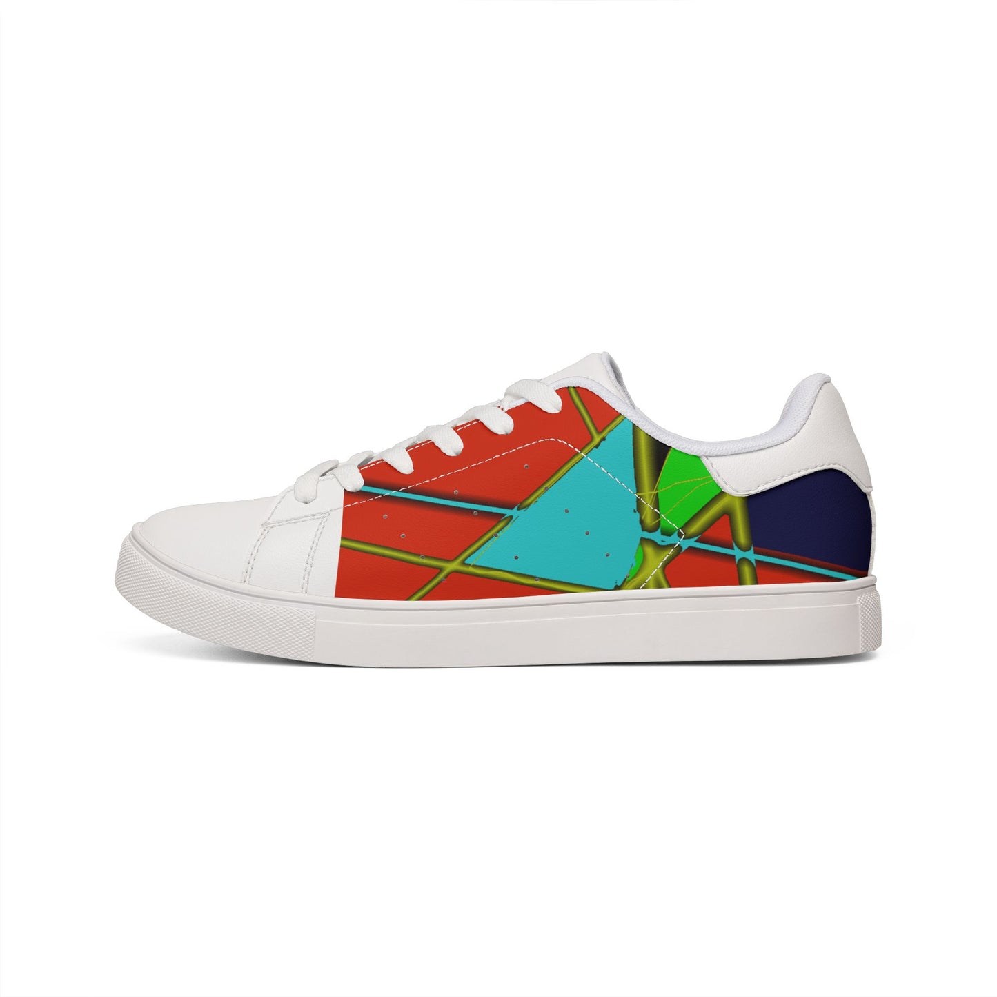 Men's Low-Top Leather Sneakers