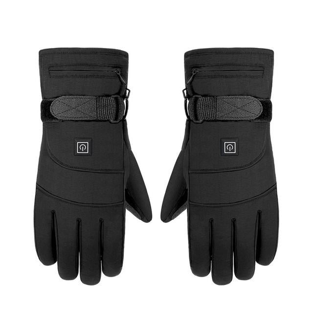 Winter Electric Heated Gloves Motorcycle Touch Screen Gloves - fizzle