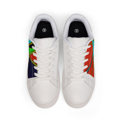 Men's Low-Top Leather Sneakers