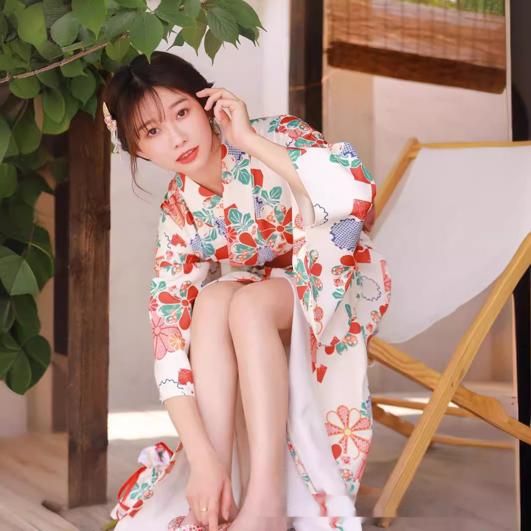 Kimono Female Photo Clothing Formal Wear Traditional Retro Style Improved Dress - fizzle