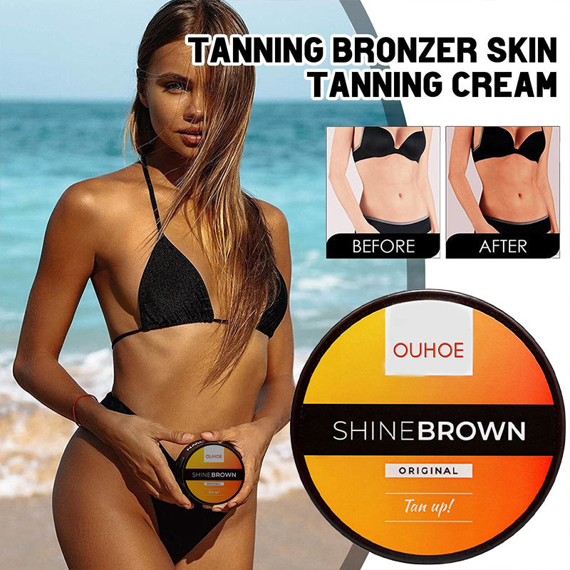 Intensive Tanning Luxe Gel Body Tanning Cream After Sun Repair Combination Aloe Vera Gel Wheat Complexion Beach Bronzer Summer Gadgets - fizzle