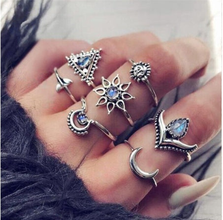 Diamond set ring jewelry