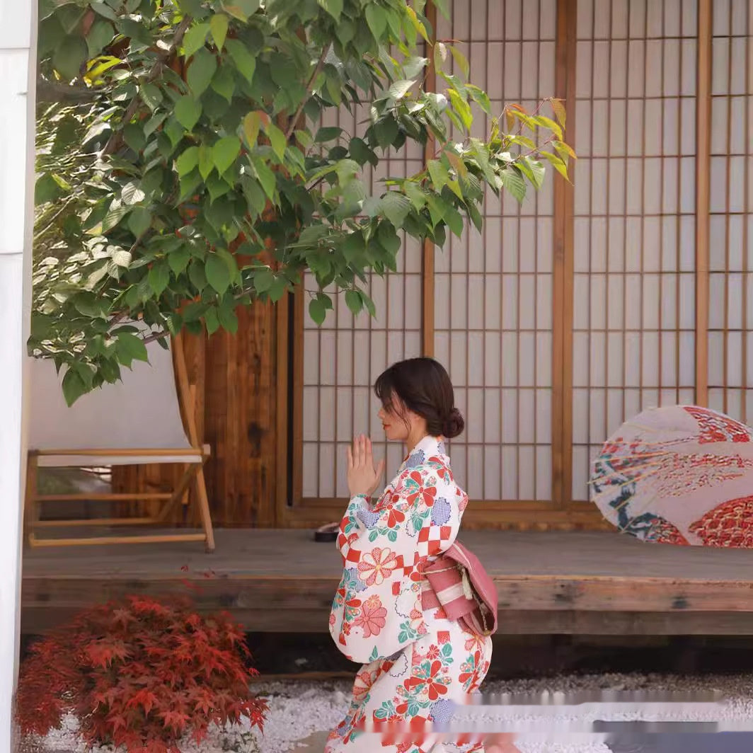 Kimono Female Photo Clothing Formal Wear Traditional Retro Style Improved Dress - fizzle