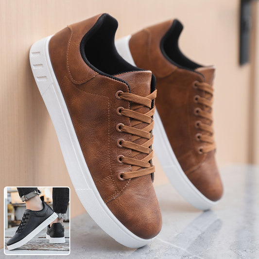 Lace-up Flat Shoes Men's Fashion Casual Shoes - fizzle