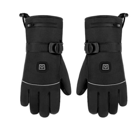 Winter Electric Heated Gloves Motorcycle Touch Screen Gloves - fizzle