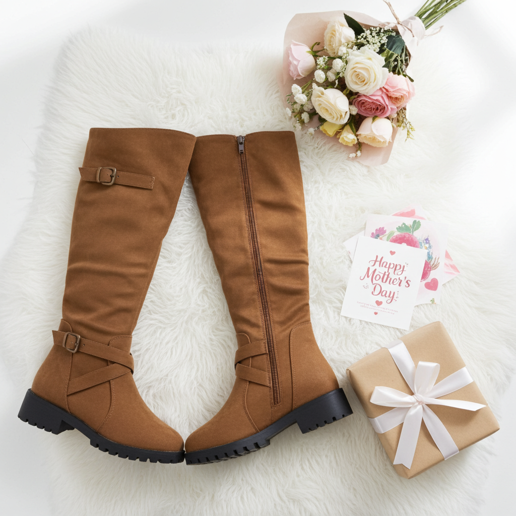 Long Suede Fashion Boots Women