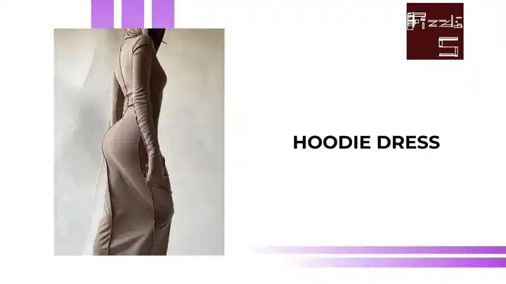Hoodie Dress by@Outfy